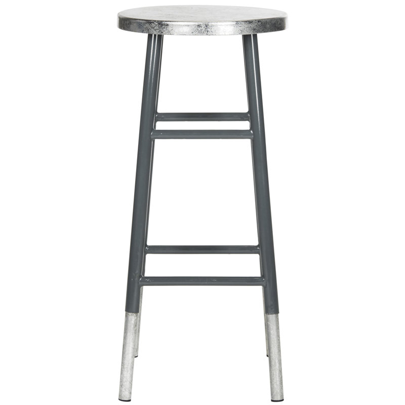Simonds Counter Stool with Metal Frame, Grey