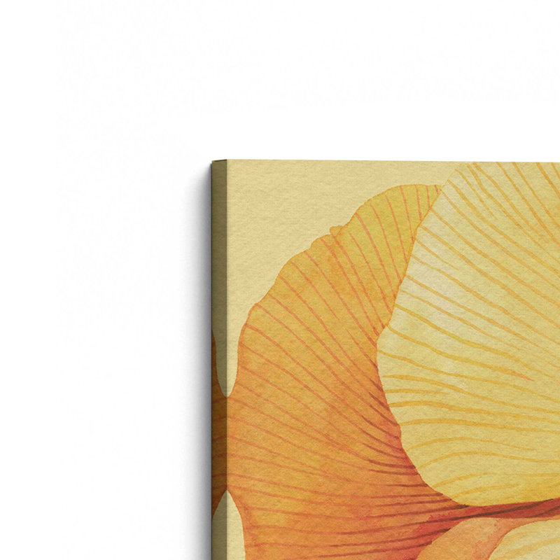 «Sunset Petals I» par Grace Popp, reproduction d'art sur toile, H 12 po x l 8 po