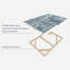Marine africaine, lignes sur toile-123526878