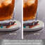 Ensemble de 4 sous-verres ronds Modern