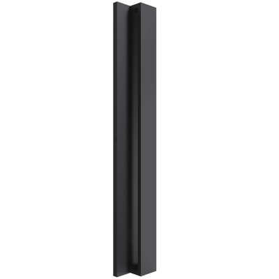 Outdoor Black 5Cct Wall Sconce