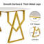Bureau d'ordinateur 47,24 po Contemporary-1165635657