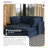 Double-Layer Cushion Modular Sofa-55302345