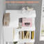 Bibliothèque de coin Modern White