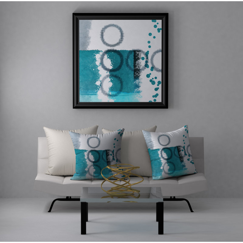 Housse de coussin carrée/insert, 20 po X 20 po