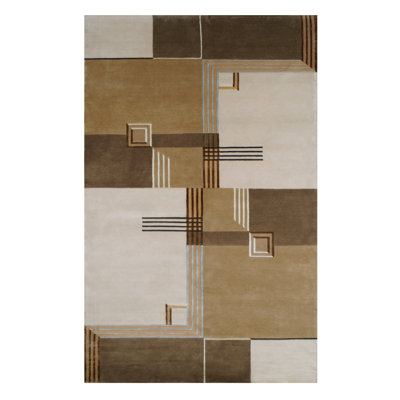 Creston Wool Abstract Indoor Rug