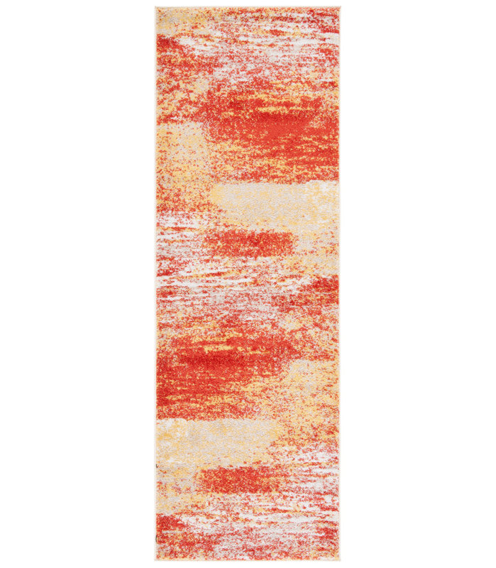 Alburtis Performance Abstract Rug, Runner 2'6" x 8'
