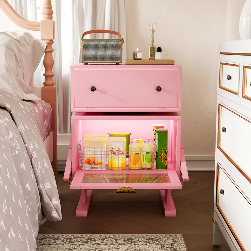 Sunvivi Side Table, Pink