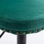 Tabourets pivotants avec hauteur réglable, dossiers capitonnés et base stable-1735905352