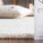 Lacie Ebony Hand Tufted Wool/Cotton Abstract Rug in Beige-98673919