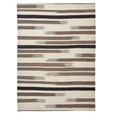 Brown Flatweave Wool Rug - 10' x 14'