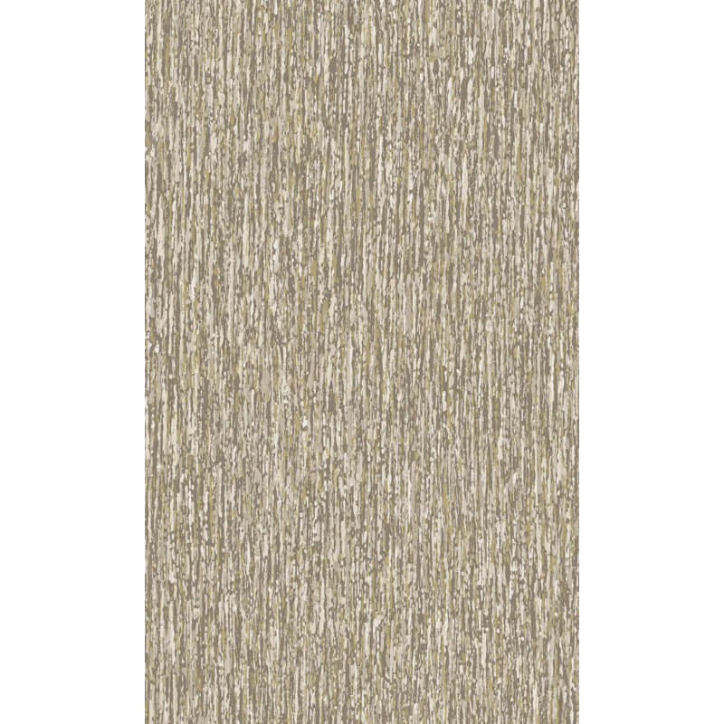 Rouleau de papier peint abstrait L 33 pi x l 21 po Abstract, Taupe