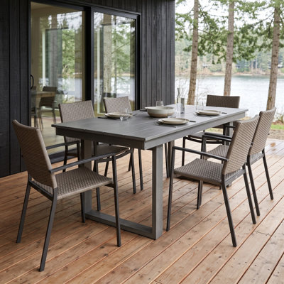 Outdoor Grey Dining table &meeting table