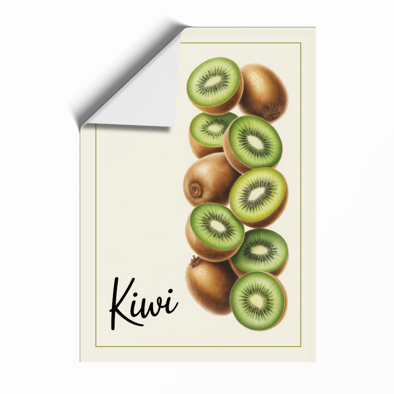 Kiwi Market Modern - Print, Unframed, A2 - 59.4 x 42.0 cm