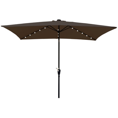 Parasol Taibah 120 avec contrepoids inclus