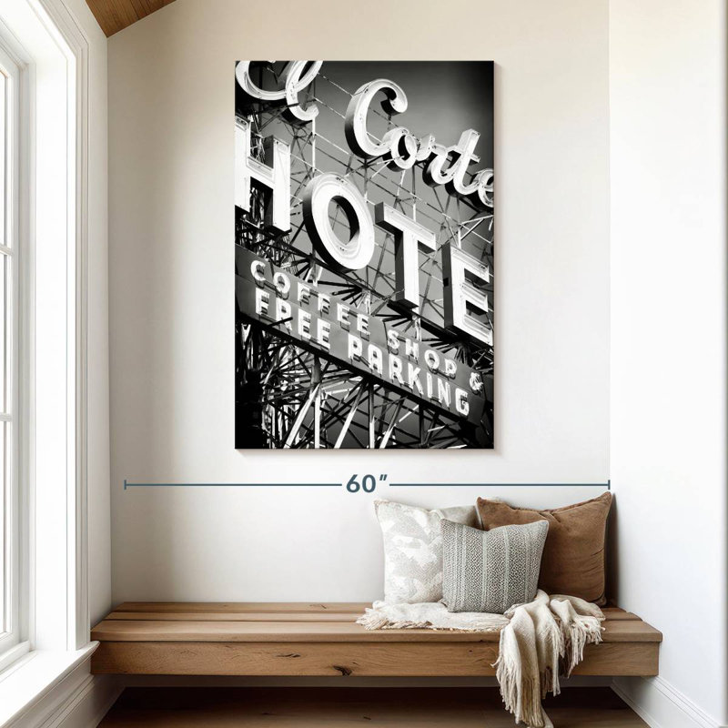 Enseigne d'hôtel Sirci Vegas, H 48 po x l 32 po