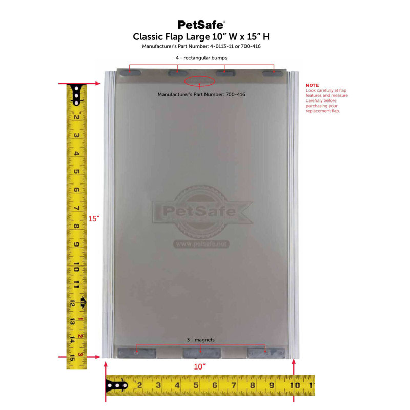 PetSafe Classic Replacement Flap, Large, Large