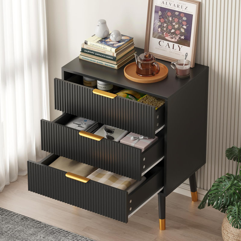 Chest of Drawers, Black