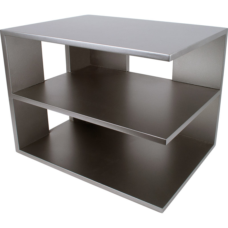 Tablette d’angle Castellon, Argent classique