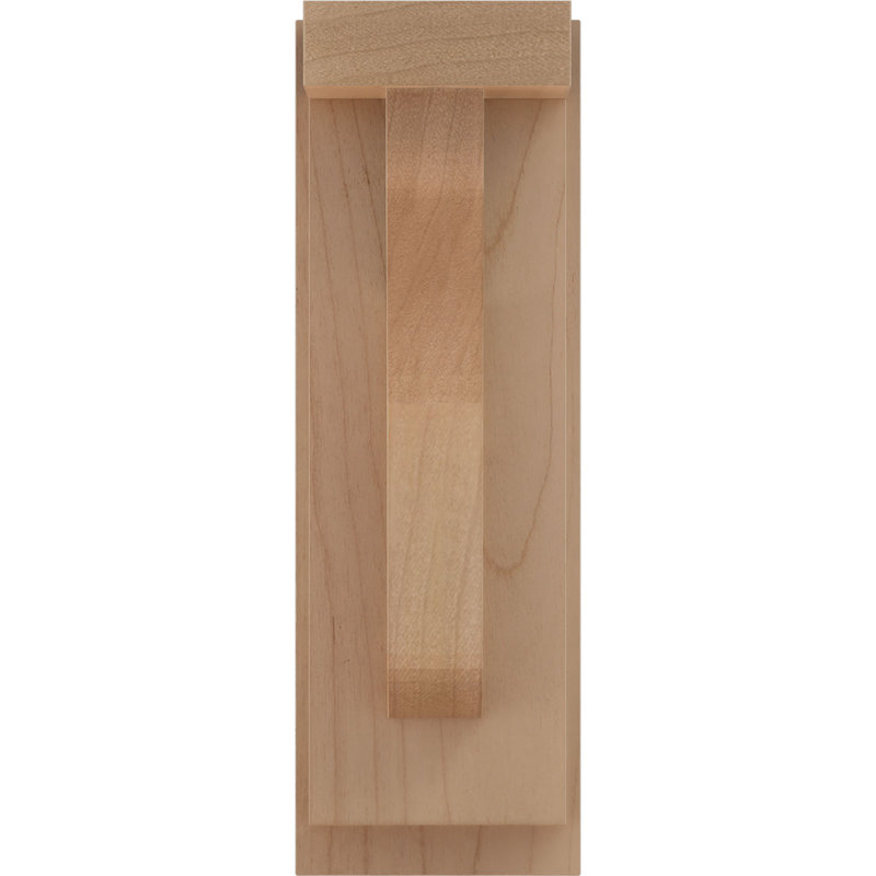 Support en bois Reece, Aulne, H 7,5 po x l 2,5 po x P 6,25 po