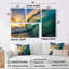 Hawaiian Waves Surf Dream II - Paysages Hawaii, art mural 4 pièces-1758971517-1758971516