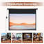140 "Écran de projection motorisé 16: 9 - Écran de cinéma électrique intérieur et extérieur avec télécommande-123049348