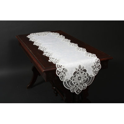 Christofer Floral Oval Table Runner