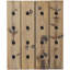 Porte-bouteilles à fixation murale en bois massif Latalia Fremont-64477866-64477865