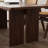 Nodell 4 - Person Walnut Solid Wood Top Double Pedestal Dining Set-1292965051