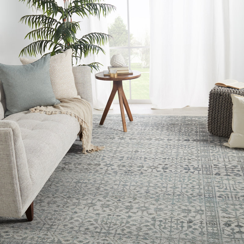 Tapis gris Kramfors, Rectangle 9 pi x 12 pi