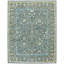 Smyrna- Persian Cedars Oriental Hand Tufted Wool Blue/Yellow Area Rug-16662381