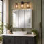 Éclairage pour salle de bain 3 lumières Diaundra-21350157