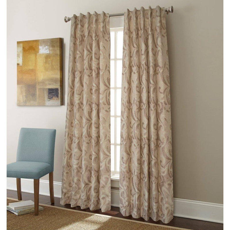 Room Darkening Curtain Single Panel, 50" W x 96" L