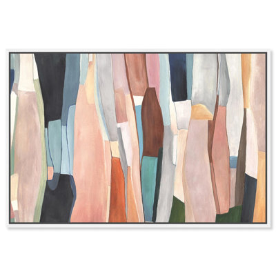 Reproduction d'art sur toile «Playful Shadows Living Room» par Art Remedy