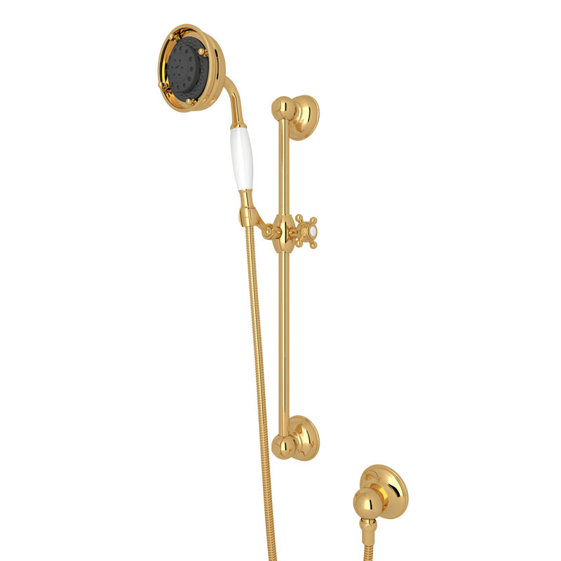 Handheld Shower Head, Italian Brass