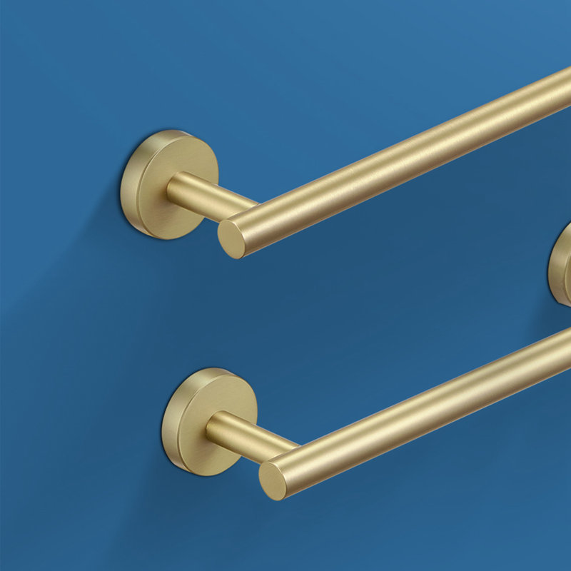 5 - Piece Bathroom Hardware Set, Gold