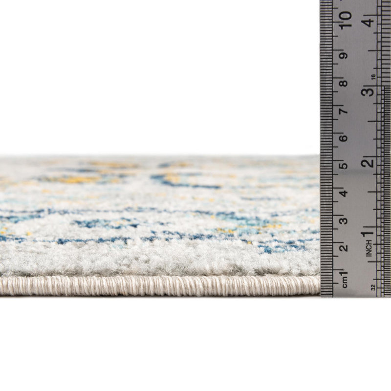 Hagedorn Oriental Area Rug, Rectangle 7'10" x 10', Gray