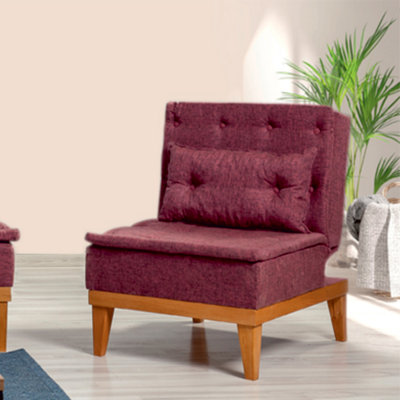 Fauteuil demi-tonneau l 23,62 po Cabrera