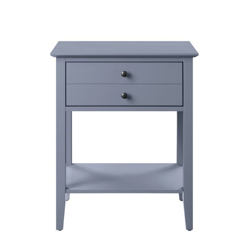 Rachela 2 - Drawer End Table, Blue