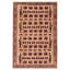 Tapis brun clair Isolde 6 pi 8 po x 9 pi 8 po