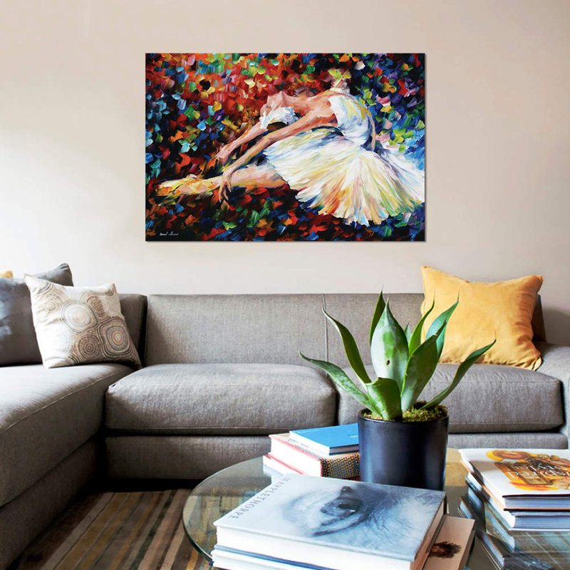 Thrill by Leonid Afremov - Wrapped Canvas Painting, 66.04 cm H x 45.72 cm W x 1.91 cm D