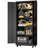 71"H Metal Garage Storage Cabinet With Wheels And Lock, Heavy Duty Rolling Metal Cabinet, 4 Adjustable Shelves (180Lb Each), 3-Point Locking Security, For Tool Organization In Garage, Workshop, Office