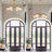 Hampson 6-Light Dimmable Wagon Wheel Chandelier