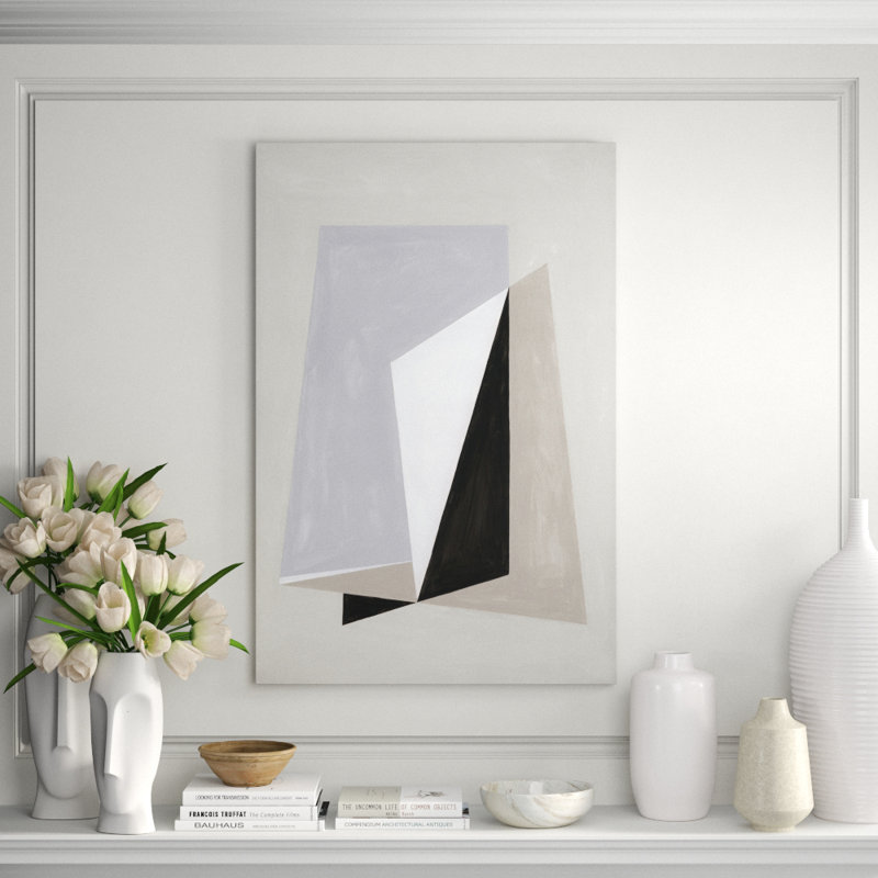 Lost Pieces II Print by Bobby Berk, 45" H x 30" W x 1.5" D, Image Brush Gel