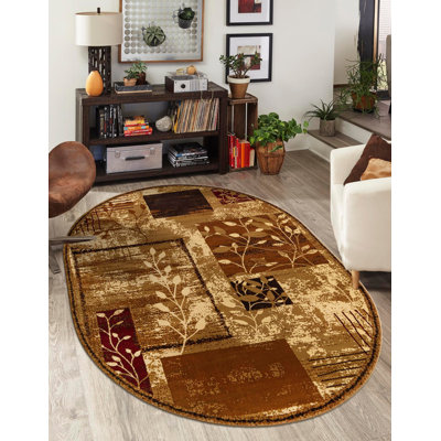 Floral Area Rug