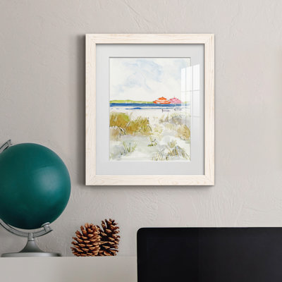 S Croquis de plage II - peinture encadrée