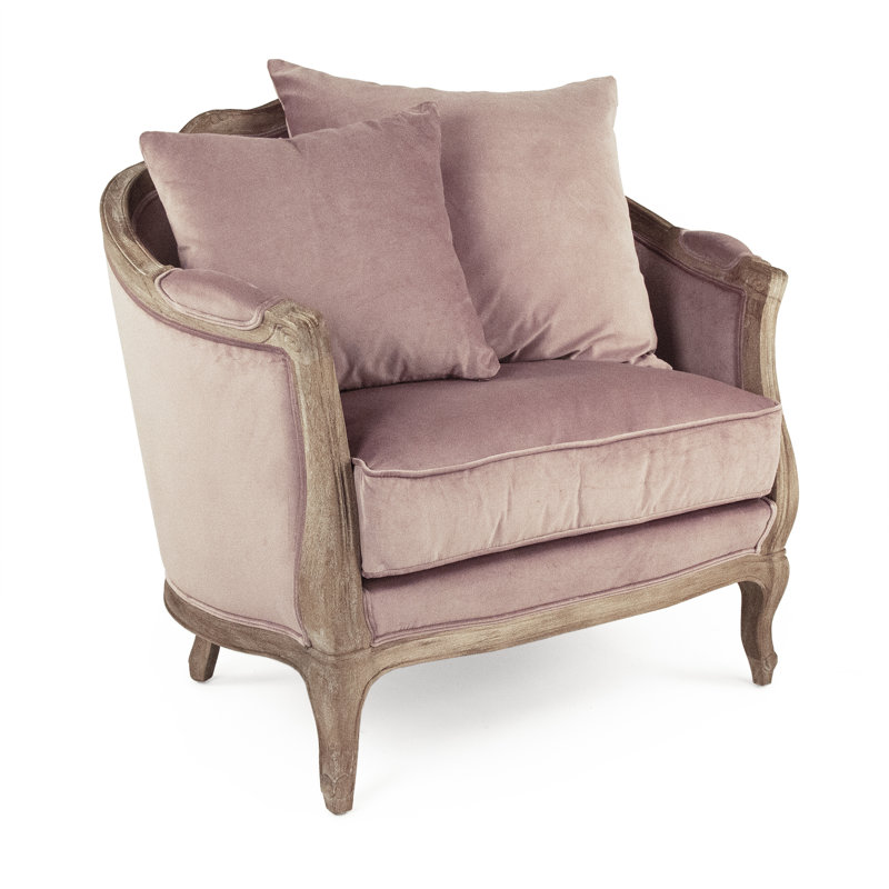 Velvet Barrel Chair