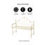 Banc de jardin Artic