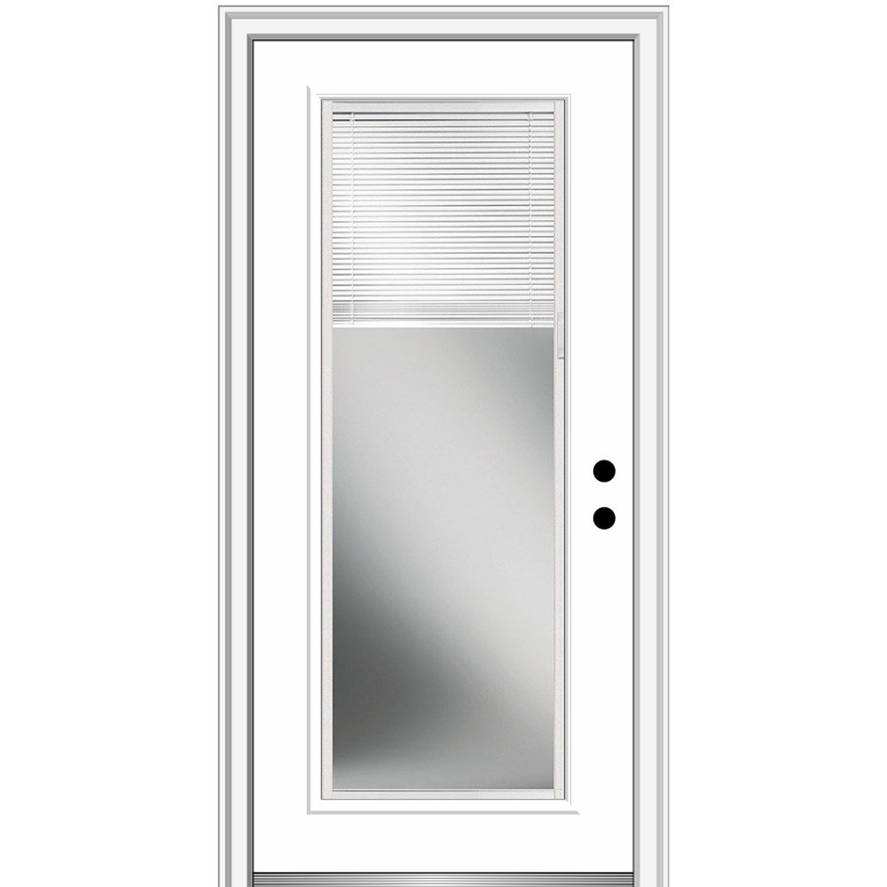 81.75'' Fiberglass Front Entry Doors MMI DOOR Door 