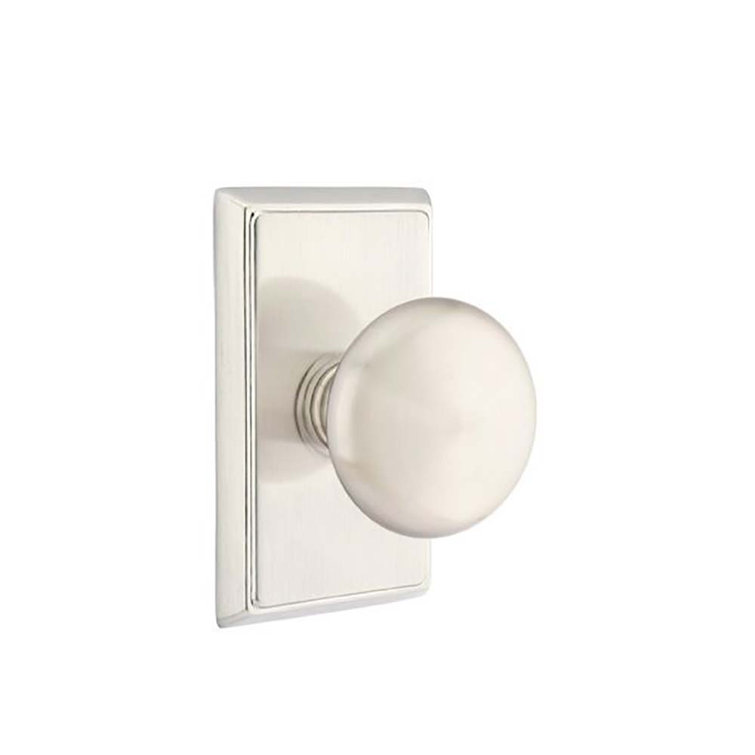 Double Dummy Providence Knob with Rectangular Rose